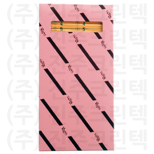 무늬택/한줄 - 주황