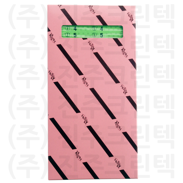 무늬택/물방울 - 녹색